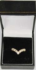 18ct Yellow Gold Wishbone Deep
