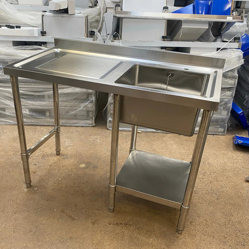 Single bowl commercial sink - single,