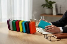 Soft Leather Zipped  RFID