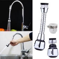 360° Flexible Faucet Extender Bendable Kitchen Sink Tap Spray Head Attachment