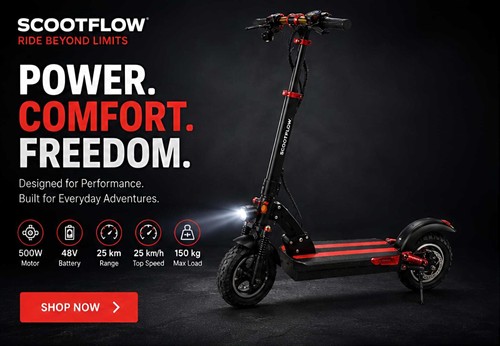 Scootflow electric scooter - scootflow,