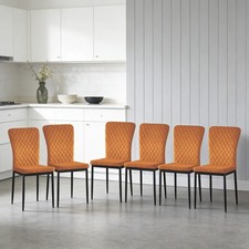 6pcs dining chairs - chairs, padded