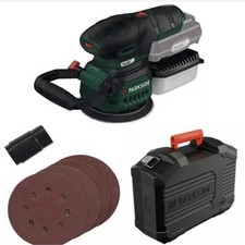 Parkside 20V Cordless Orbital Sander + Case. Bare Unit new✅🆕🔋🔌🔥