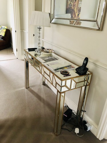 Art deco mirrored sideboard - art,