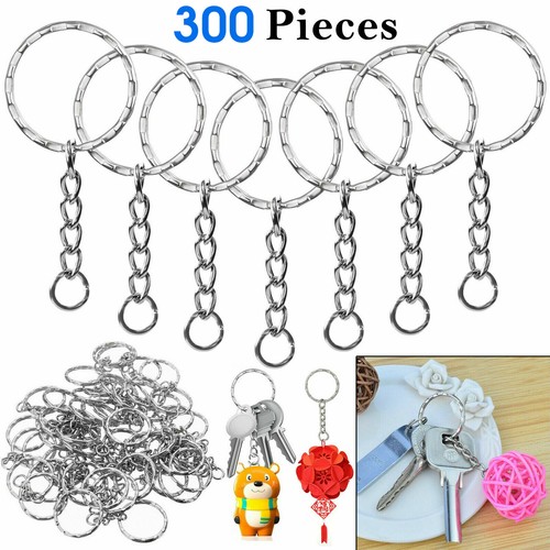 300pcs keyring split rings - 300pcs,