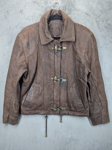 Vintage kiabi leather - leather, fireman