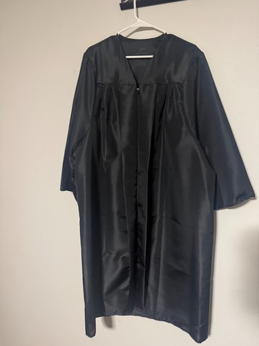 Jostens graduation gown black - gown,