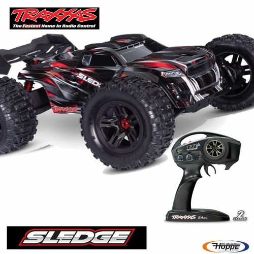Traxxas trx95096 red sledge - trx95096-4-red,