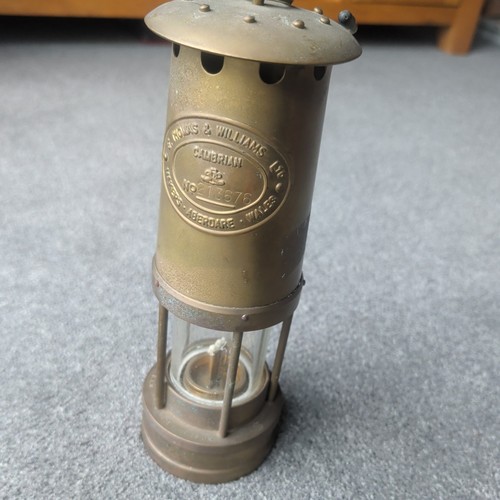 Miners lamp vintage thomas - miners,