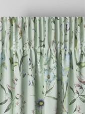 NEXT Sage Green Regency PENCIL PLEAT Blackout/Thermal Curtains,W117 Drop 182cm