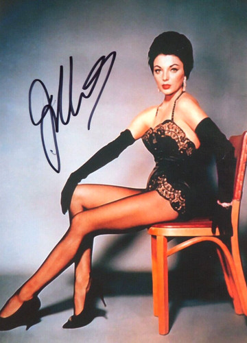 Joan collins autographed 5 - collins,