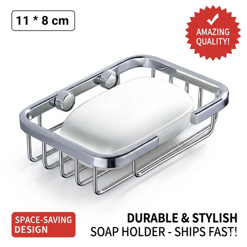 Wall mounted bathroom soap - mounted,