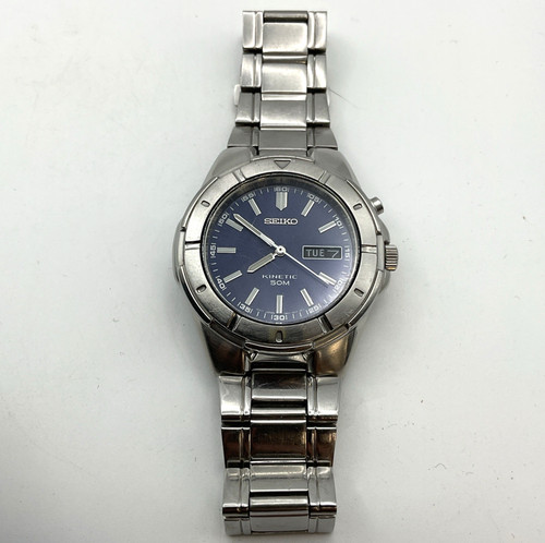 Seiko kinetic 5m63 0ae0 men - seiko,
