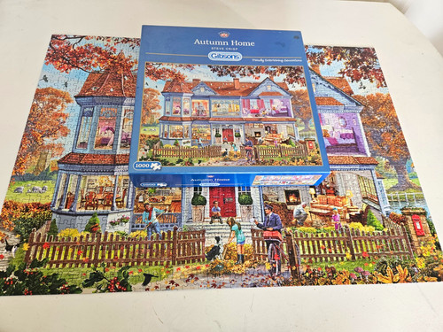 Gibsons autumn home 1000 piece - gibsons,