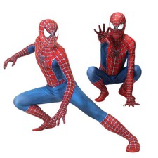 Raimi Spiderman Adult Boys Halloween Cosplay Costume Jumpsuit Party Fancy Dress