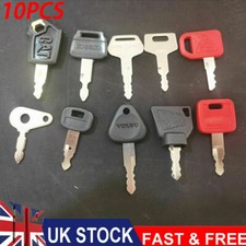 10x Ignition Keys for