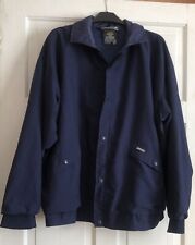 SUNDERLAND OF SCOTLAND GT PRO MENS BLUE WATERPROOF RAINWEAR GOLF JACKET SIZE M