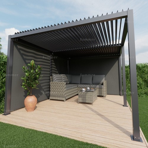 Pergola veranda adjustable - pergola,