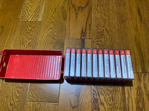Box audio cassette - of,