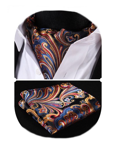 Hisdern cravat for men silk - hisdern,