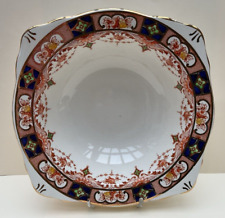 19th C Phoenix Ware serving bowl by Thomas Forester. Imari colours