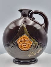 Royal Doulton Kingsware The Jovial Monk for Dewar's whisky jug, spout repaired