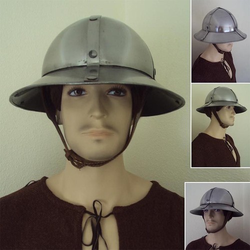 Medieval archers kettle helmet - archers,