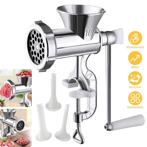 Manual meat grinder heavy duty - meat,