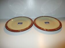 Denby Fire Chilli 2 x Dessert/Salad Plates New First Quality Excellent Condition