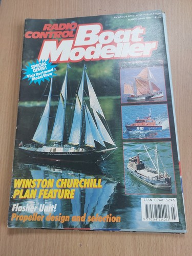 Radio control boat modeller - boat,