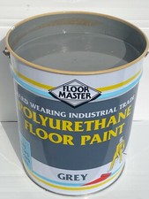 HARD WEARING MID GREY GARAGE FLOOR PAINT * SHOWROOM * SHOP * MECHANICS PAINT 20L