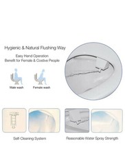 Bathroom Bidet Toilet Fresh Water Spray Clean Seat Non-Electric Attachment K-k-