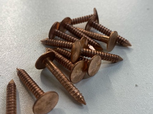 Copper clout annular nails - clout,