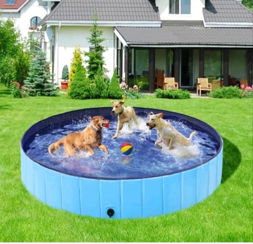 Dog paddling pool foldable - paddling, pvc
