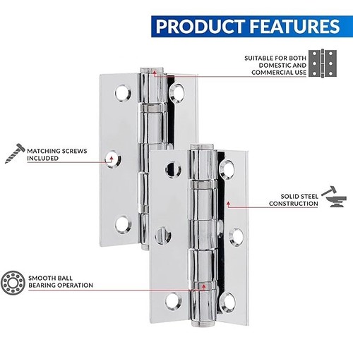 Internal door hinges ball - internal,