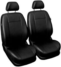 Front Leatherette seat covers fit Mitsubishi Pajero1+1 black