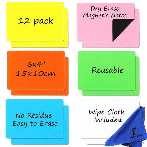 Dry erase magnets set 12 - dry,