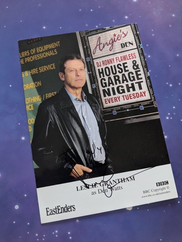 Eastenders original cast card - eastenders,