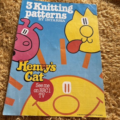 Henry cat intarsia - cat,