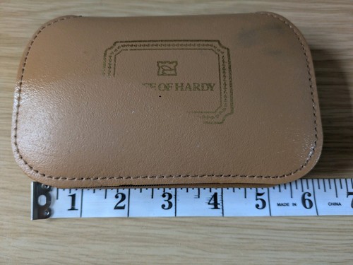 Vintage hardy leather fly - vintage,