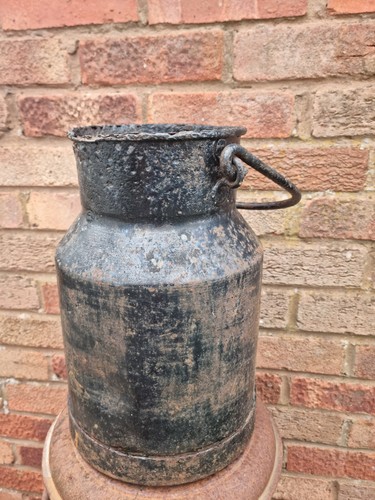 Vintage gallon metal milk - 2,