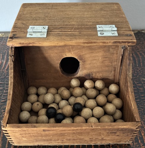 Antique blackball ballot - antique,