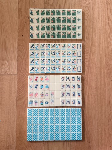 New american mahjong tile - american, set