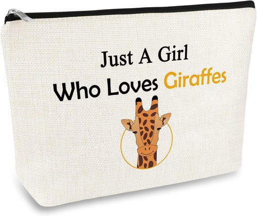 Giraffe gifts makeup bag - gifts,