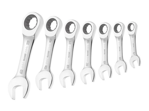Expert stubby ratchet spanner - expert,