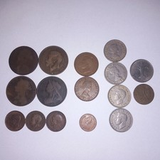 Old Coins Job Lot 16 2x