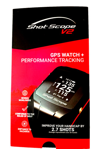 Shot scope gps watch - shot,