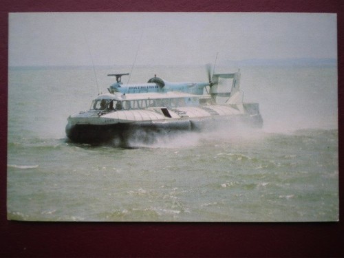 Postcard hovercraft westland - postcard,
