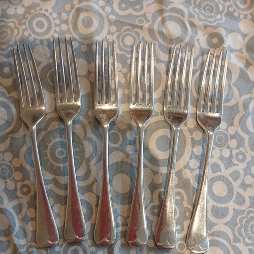 Set vintage silver plated - set, 6