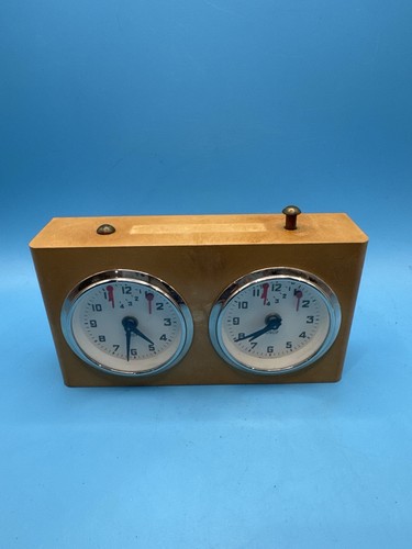 Vintage uscf chess clock - chess,